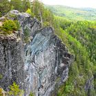 Hohlkehle an der Rabenschlucht.