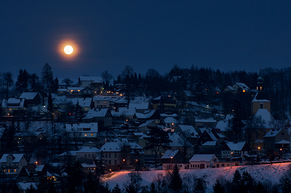 Hohnstein im Januar 2013