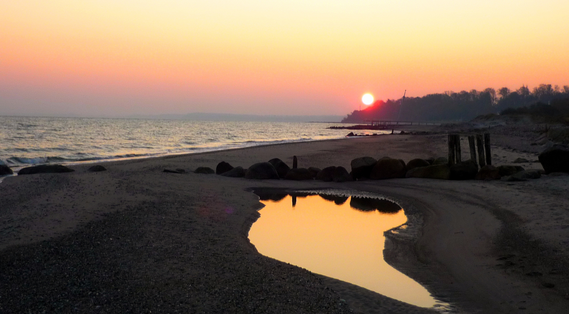 Hohwacht Sonnenaufgang