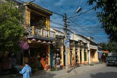 Hoi An, Elektriker am Werk