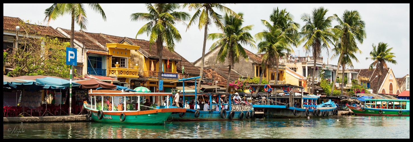 Hoi An - Schiffsparkplatz