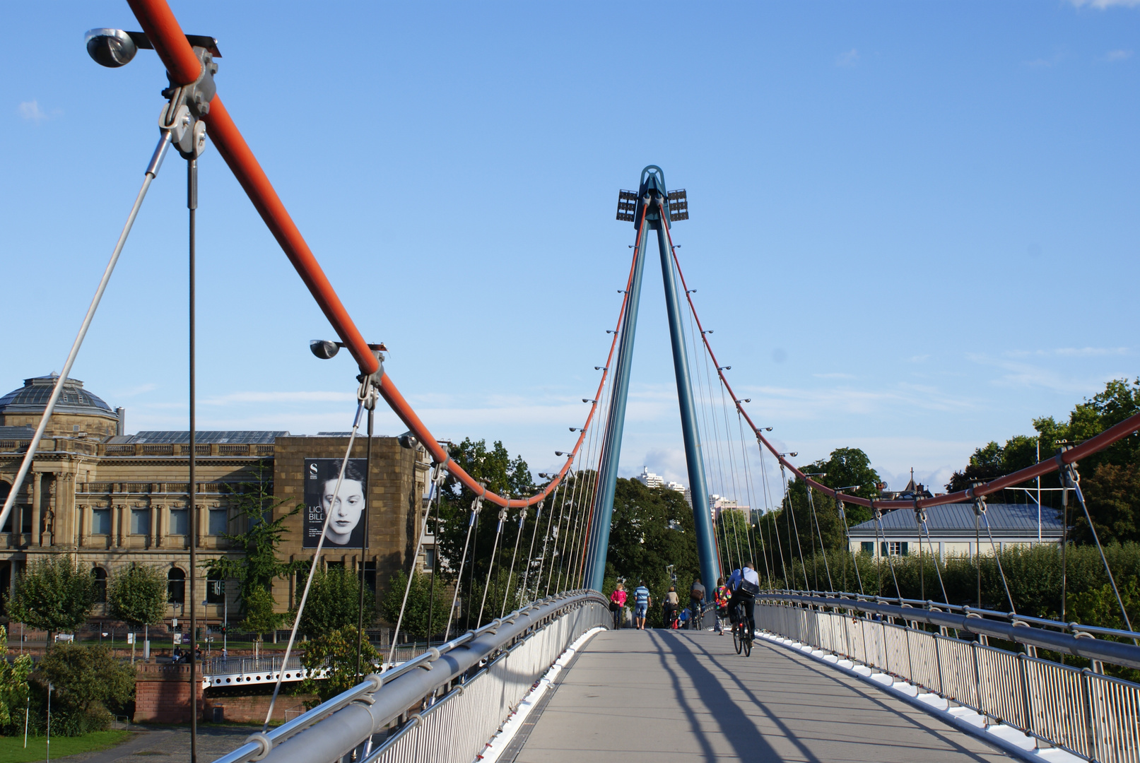 Holbeinsteg in Frankfurt am Main 18 Aug 2014