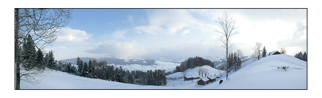 Holderegg (Gais-AR) im Schnee