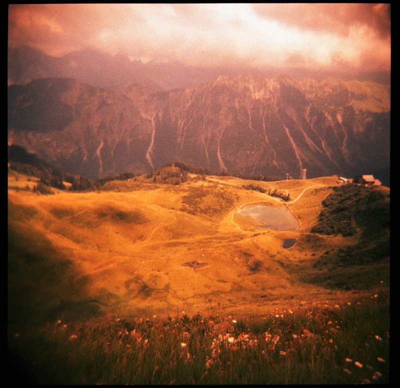 Holga kann auch Berge...