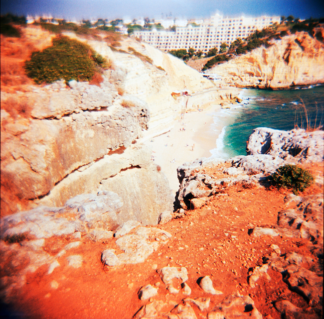 Holga, Portugal, Strand, Hotel