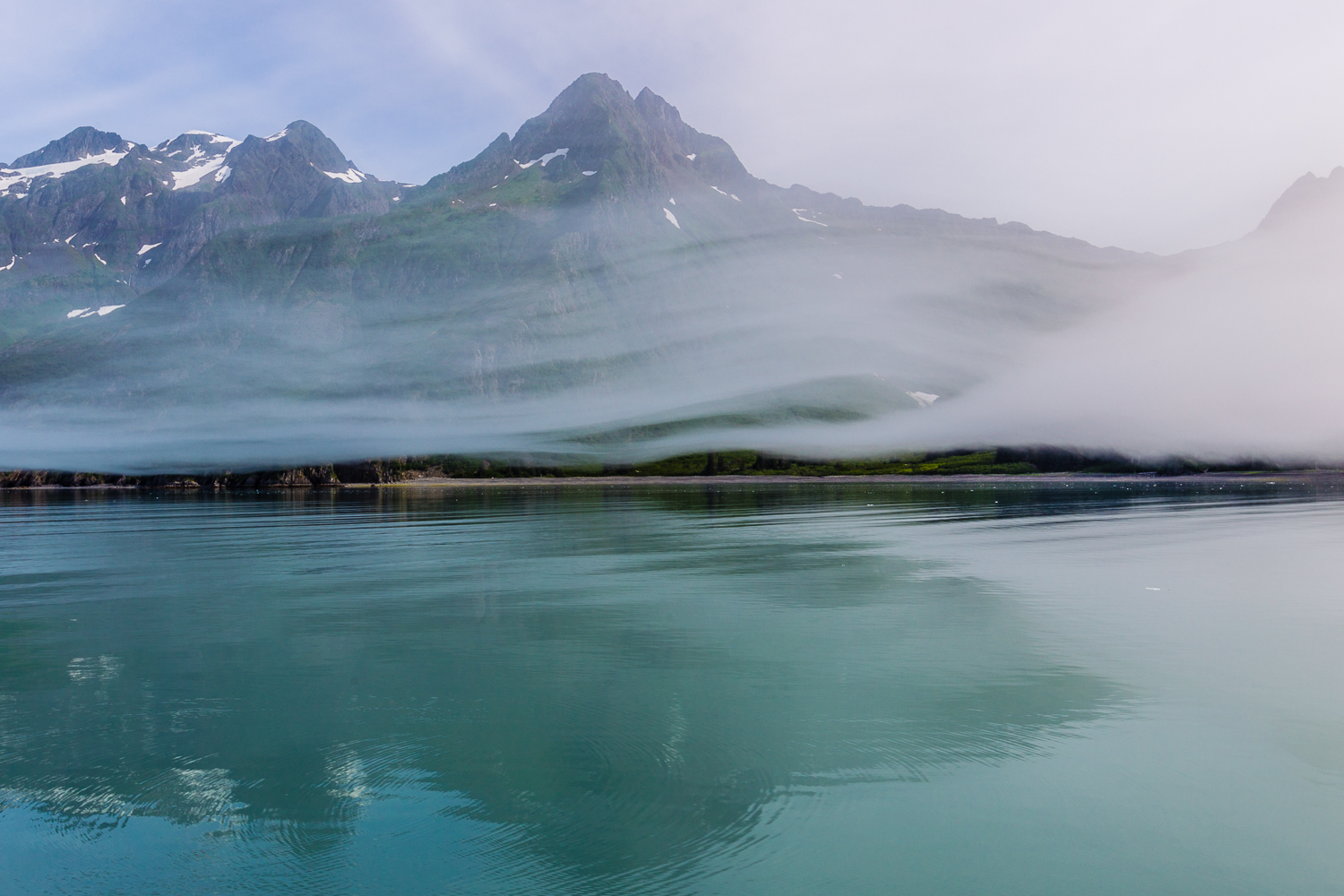 Holgate Arm in Alaska, Kenai Fiords