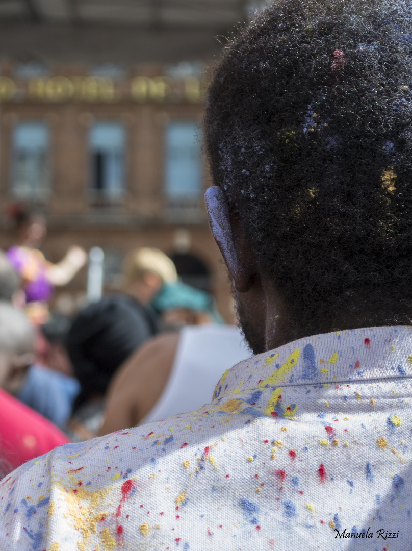 Holi: festival des couleurs.