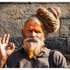 Holi Man in Kathmandu