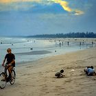 Holiday on Legian beach 42 years ago