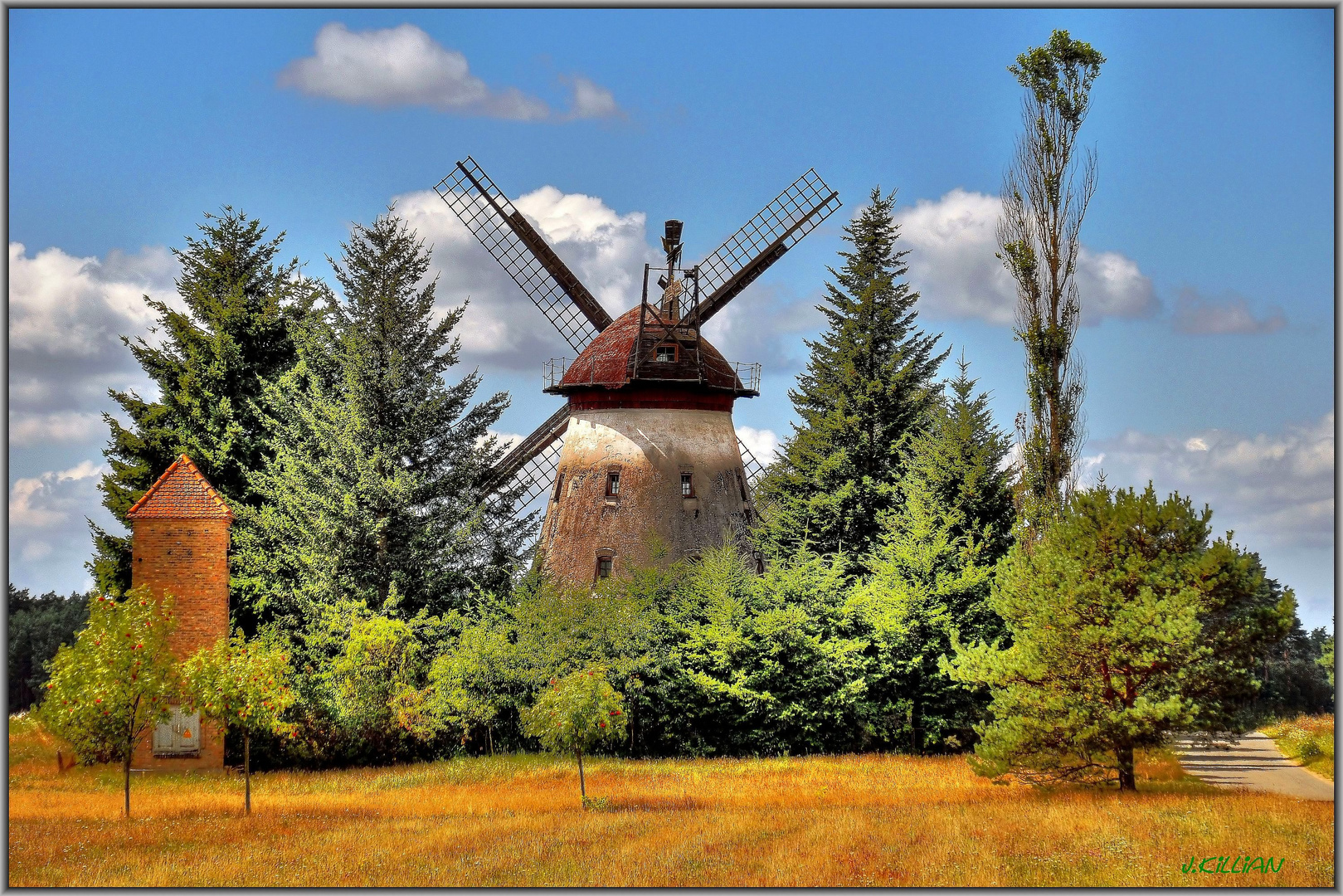 Holländer Windmühle