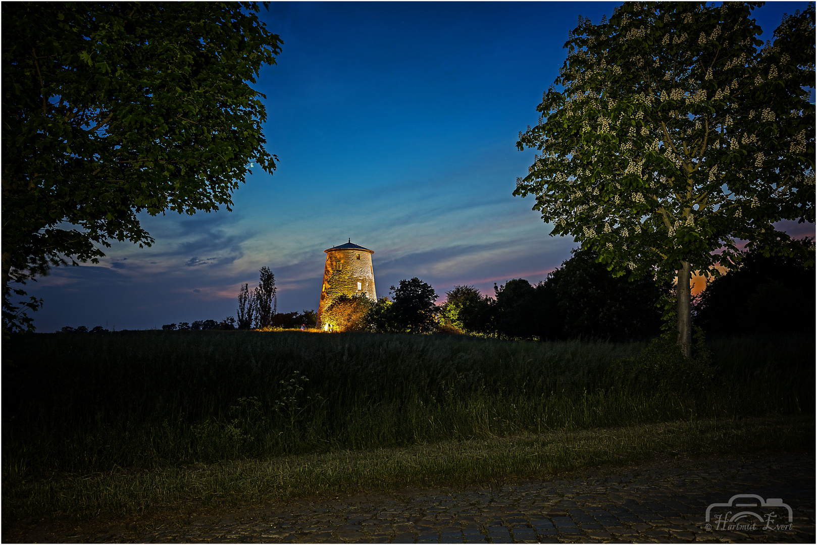 Holländer -Windmühle bei Unseburg