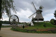 Holländerwindmühle aus Schleswig-Holstein im Mühlenmuseum in Gifhorn