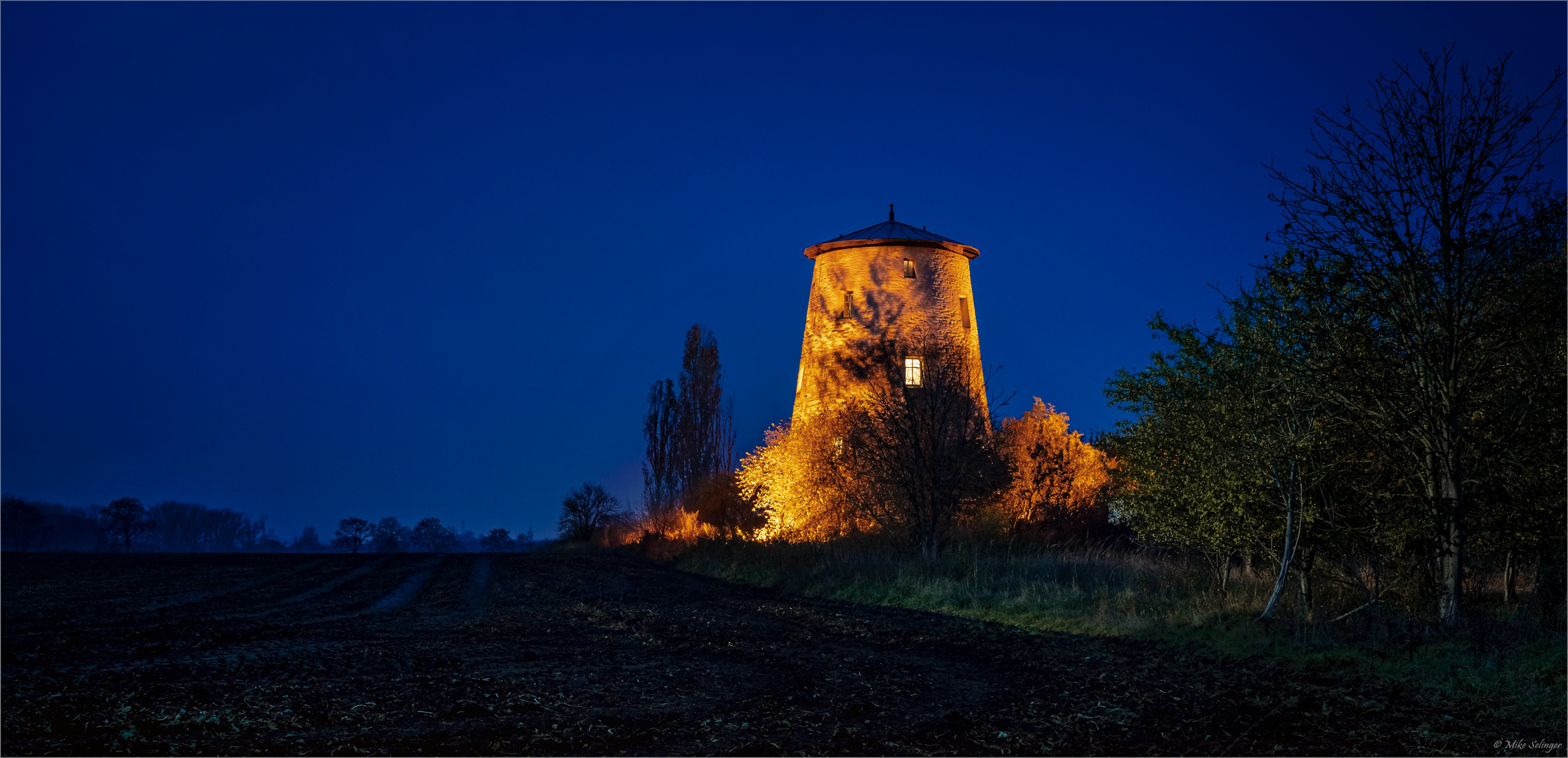 Holländerwindmühle bei Unseburg