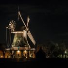 Holländerwindmühle in Bagband, Ostfriesland