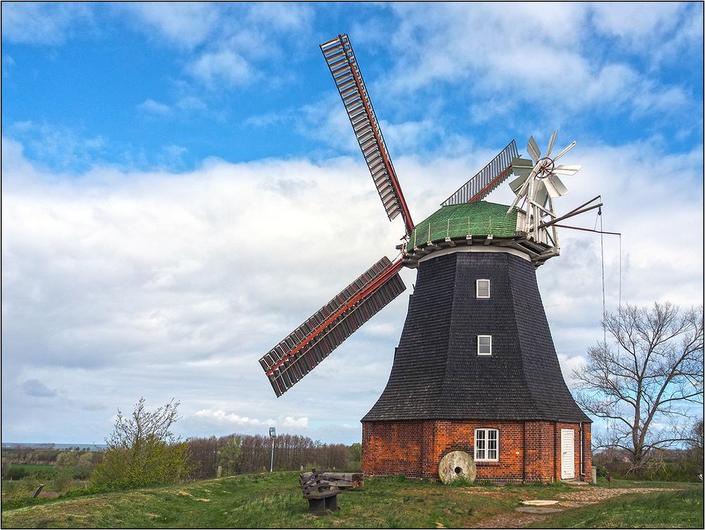 Holländerwindmühle in Stove