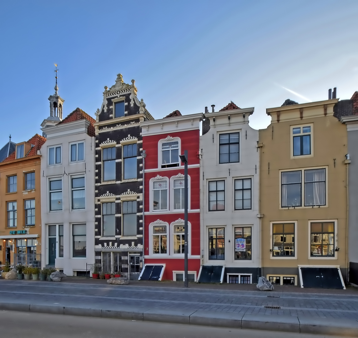 Holländische Fassaden am Bellamypark - Vlissingen