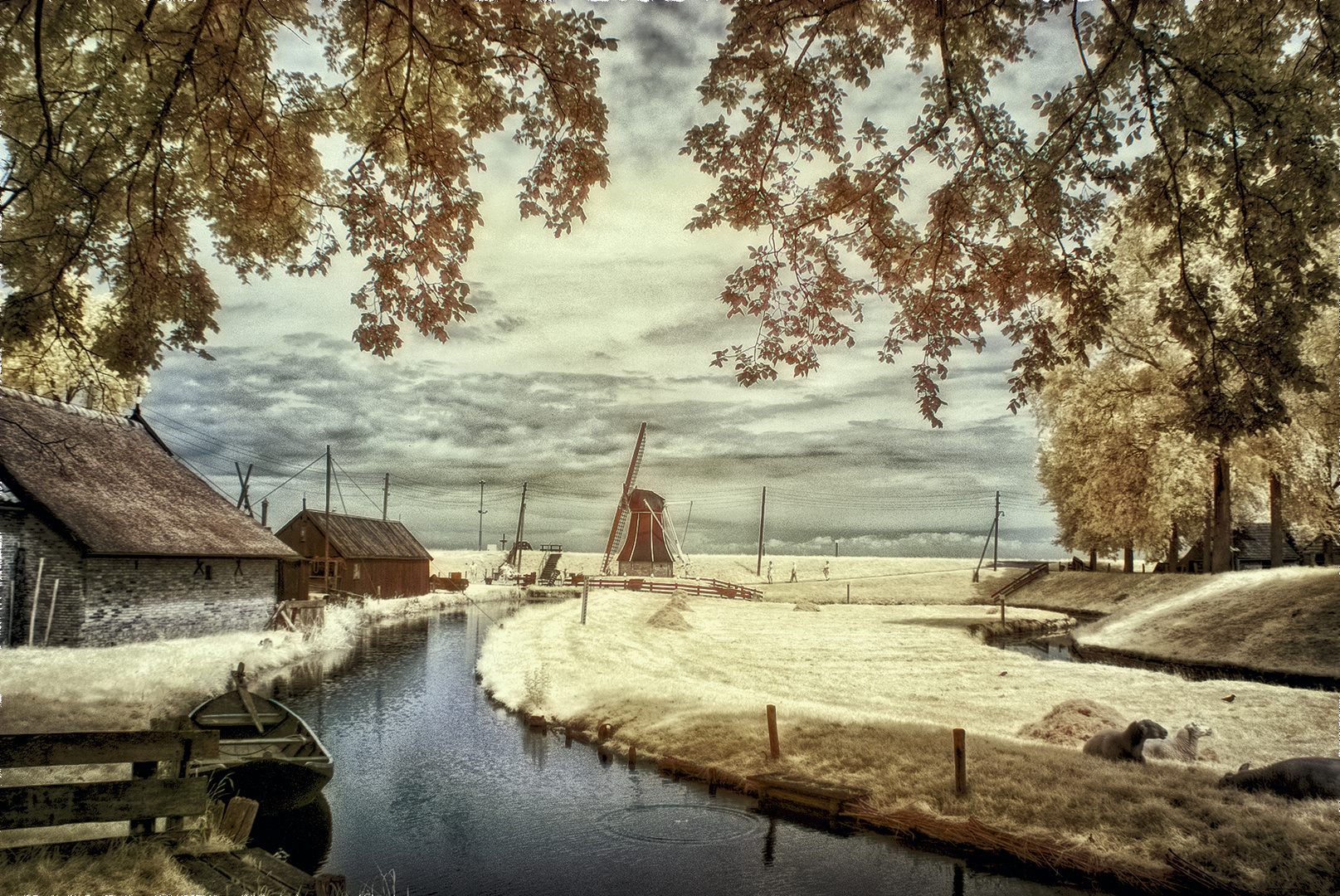 Holländische Landschaft (Enkhuizen)