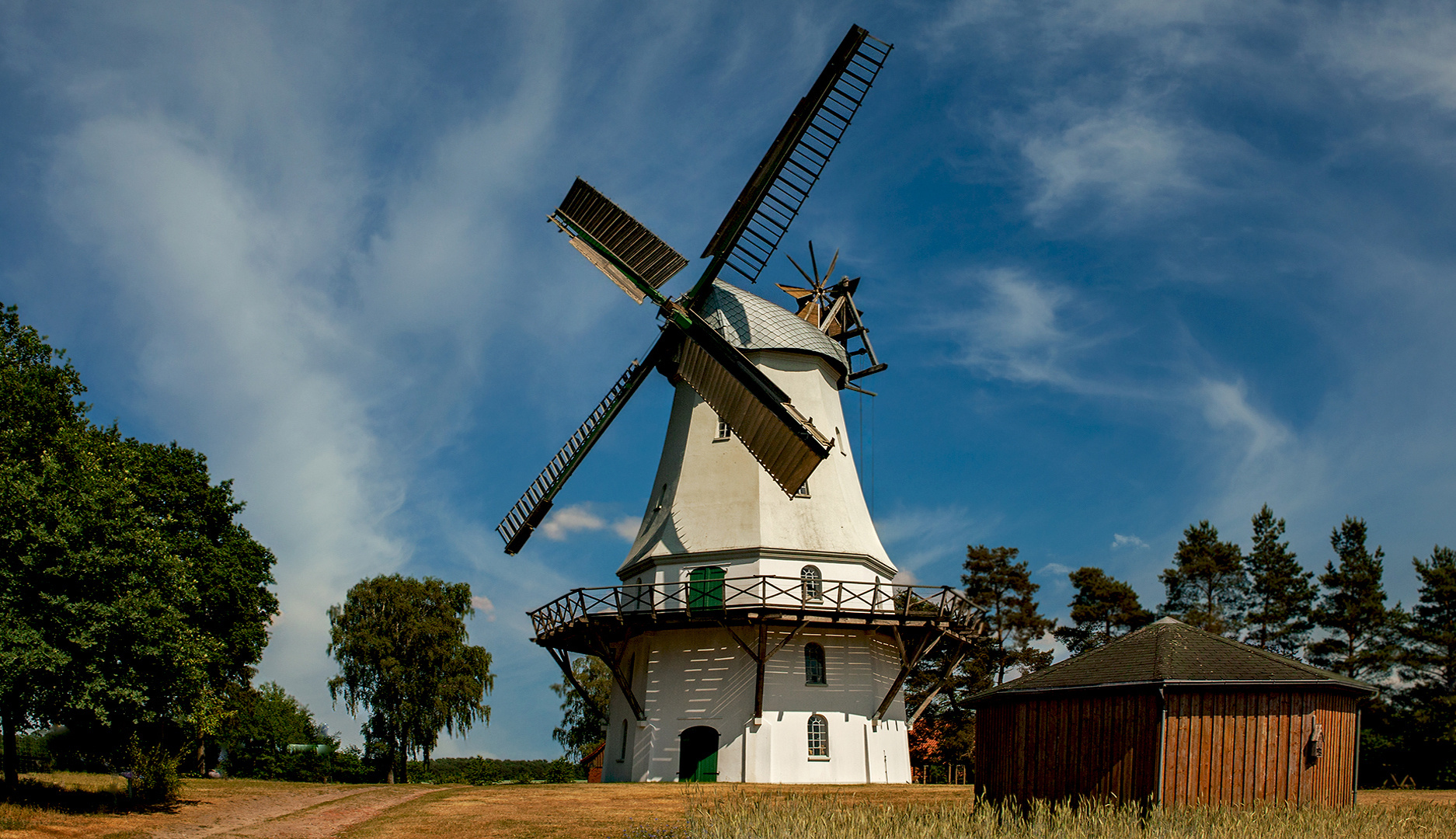 Holländische Mühle in Neuenkirchen von 1877 