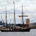 Holländische Traditionssegler im Kieler Hafen