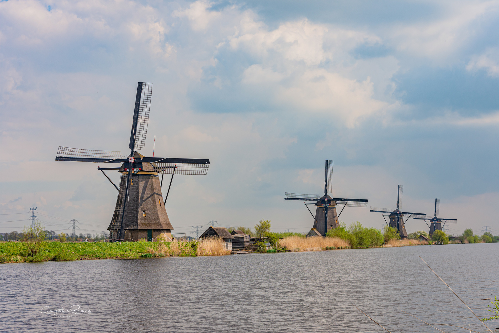 Holland, Kinderdijk 