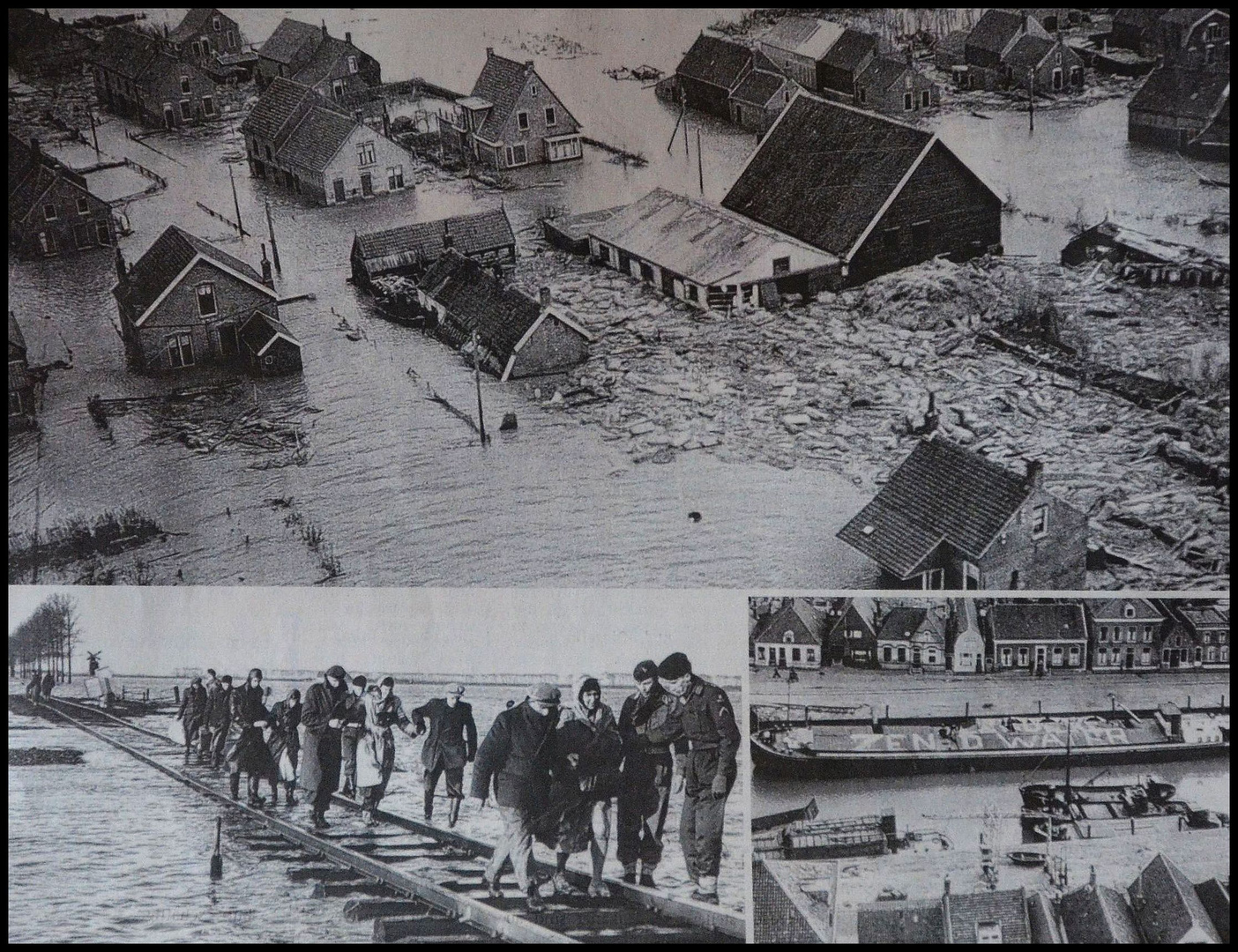 Hollandhochwasser vor 65 Jahren