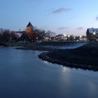 hollandische ijssel am abend