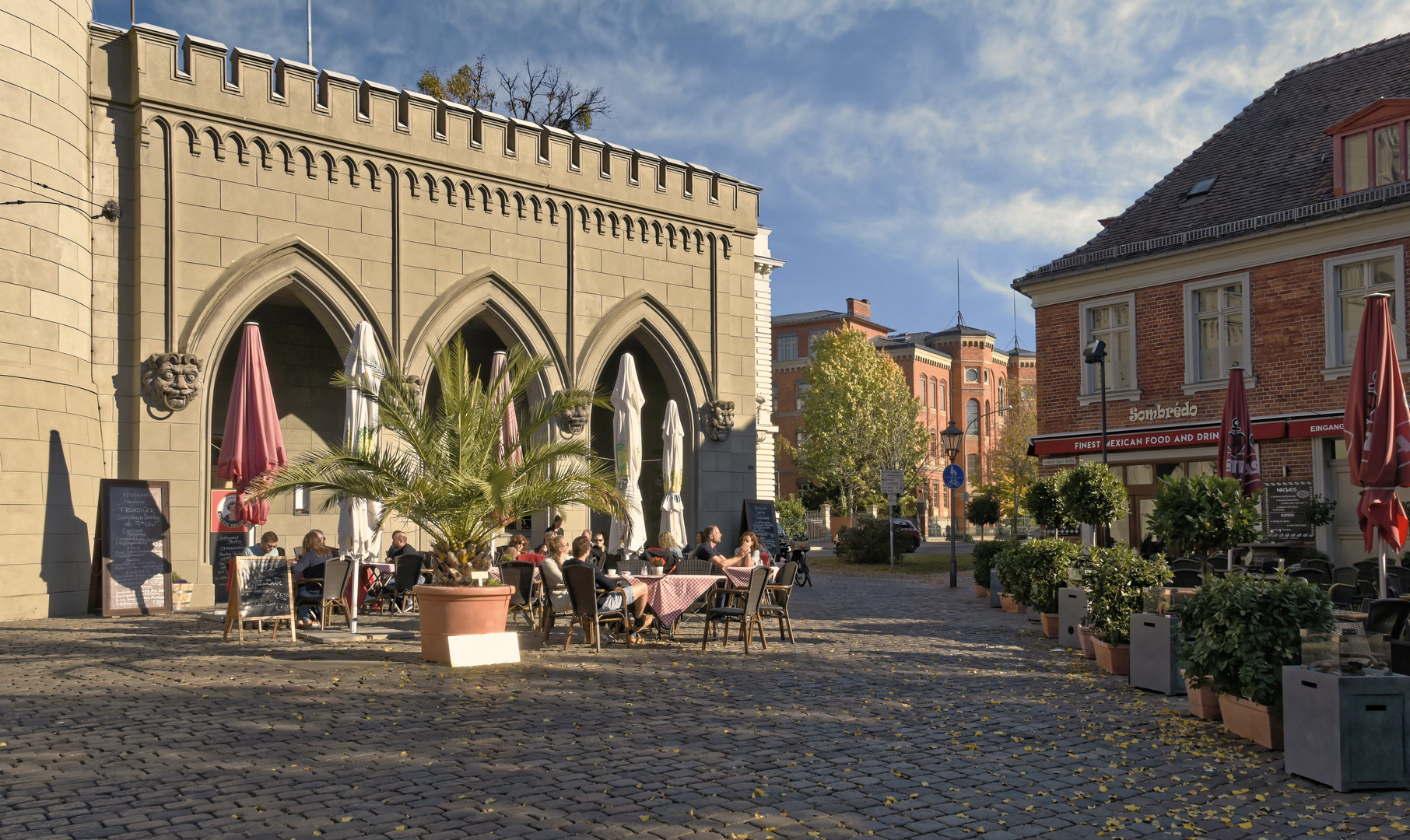 Hollandviertel in Potsdam am Nauener Tor -