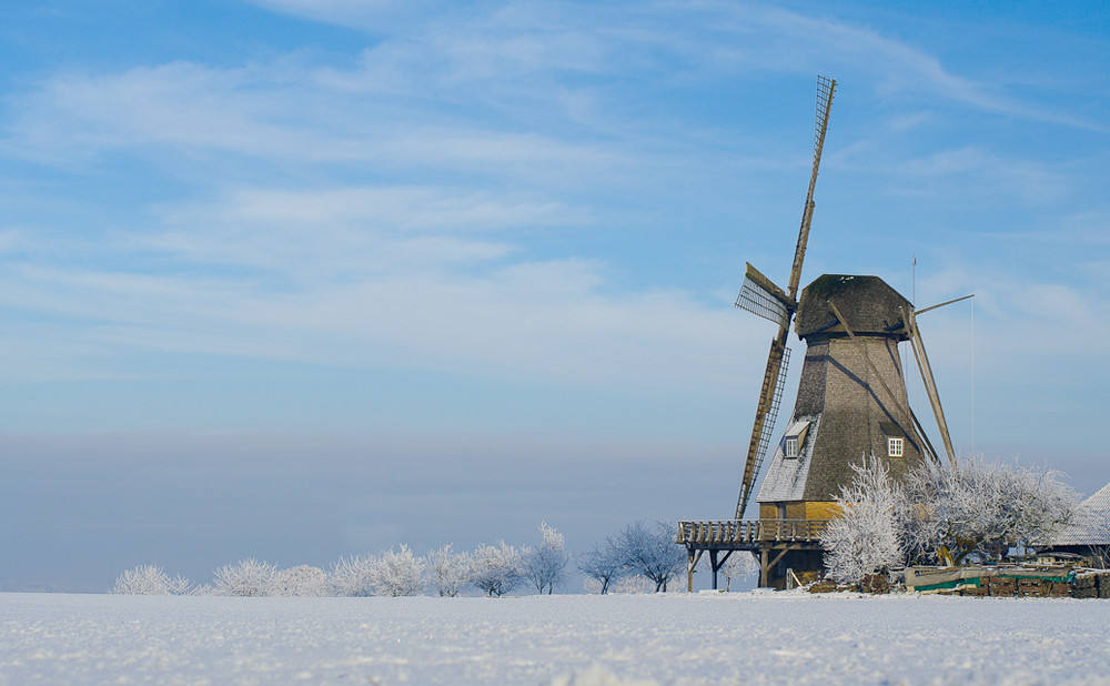 Hollicher Mühle im Winter