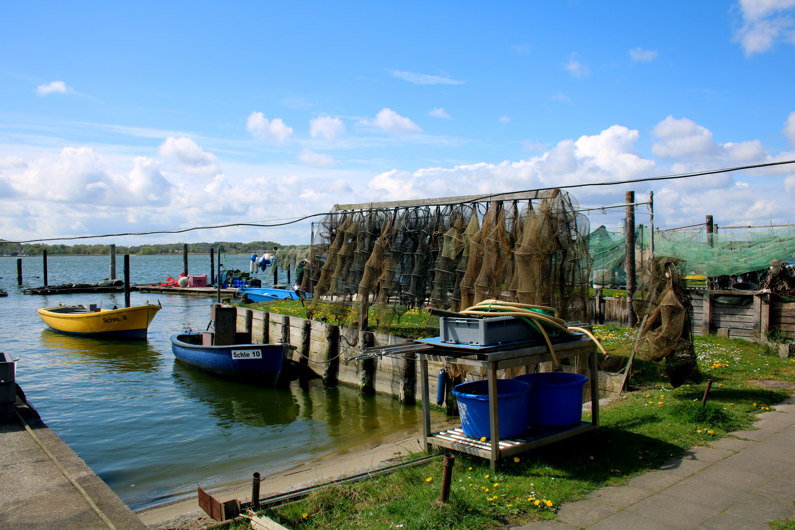 Holm - die kleine und traditionelle Fischersiedlung in Schleswig