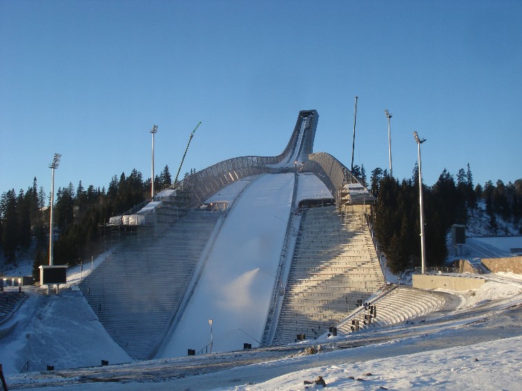 Holmenkollen - neue Schanze