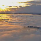 Holmenkollen Sonnenuntergang