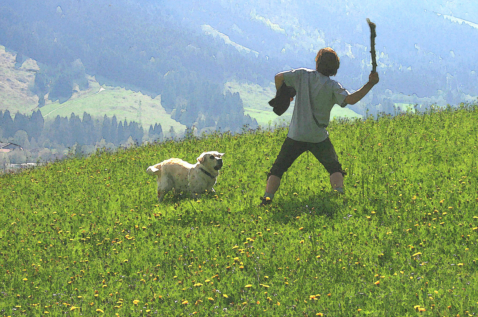 hol´s Stöckchen Foto & Bild erwachsene, menschen in der freizeit