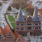 Holstentor in der Abendsonne