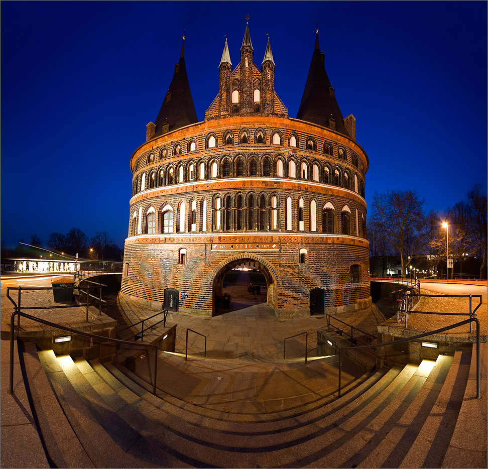 Holstentor, stadtseitig