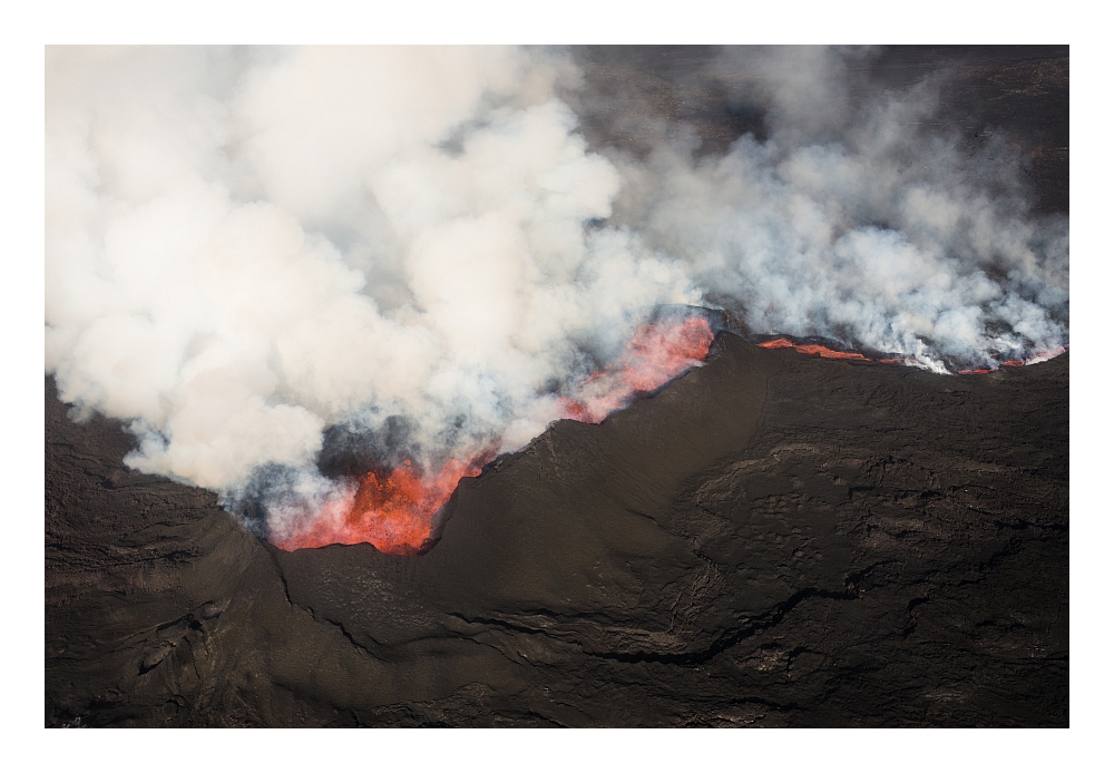 Holuhraun Eruption - Báðarbunga, Island 2014