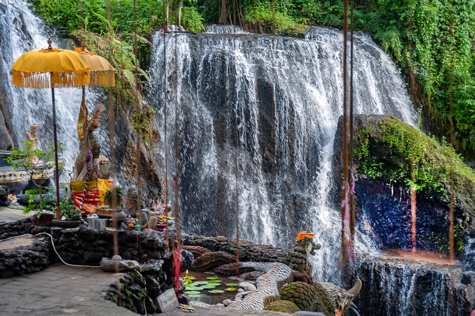 Holy Beji Griya waterfall