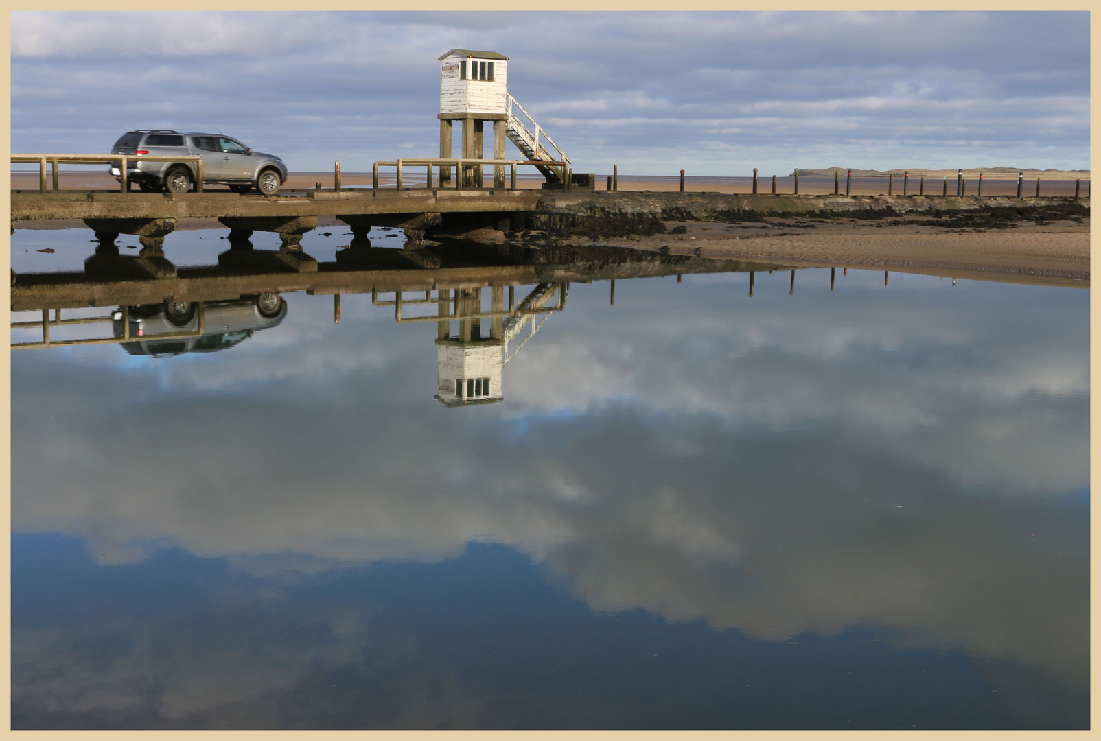 Holy Island causeway 4