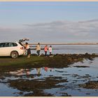 Holy island causeway rising tide 4