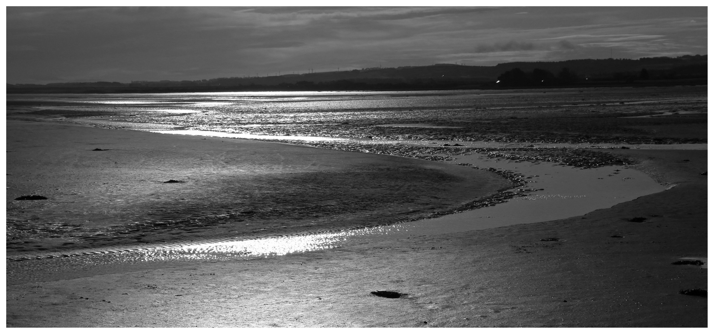 Holy Island sands in winter 4