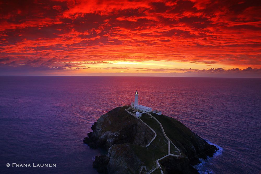 Holyhead Lighthouse, Wales, UK