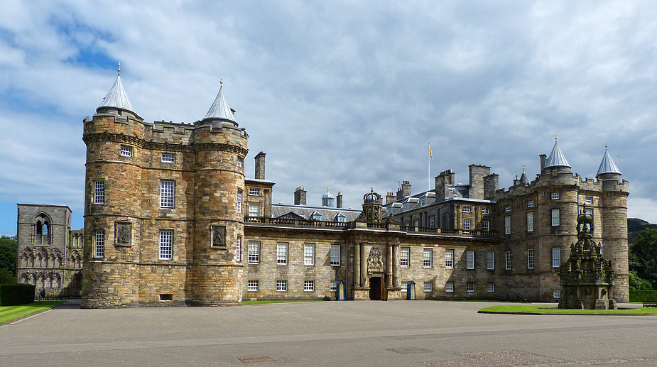 Holyrood Palace in Edinburgh