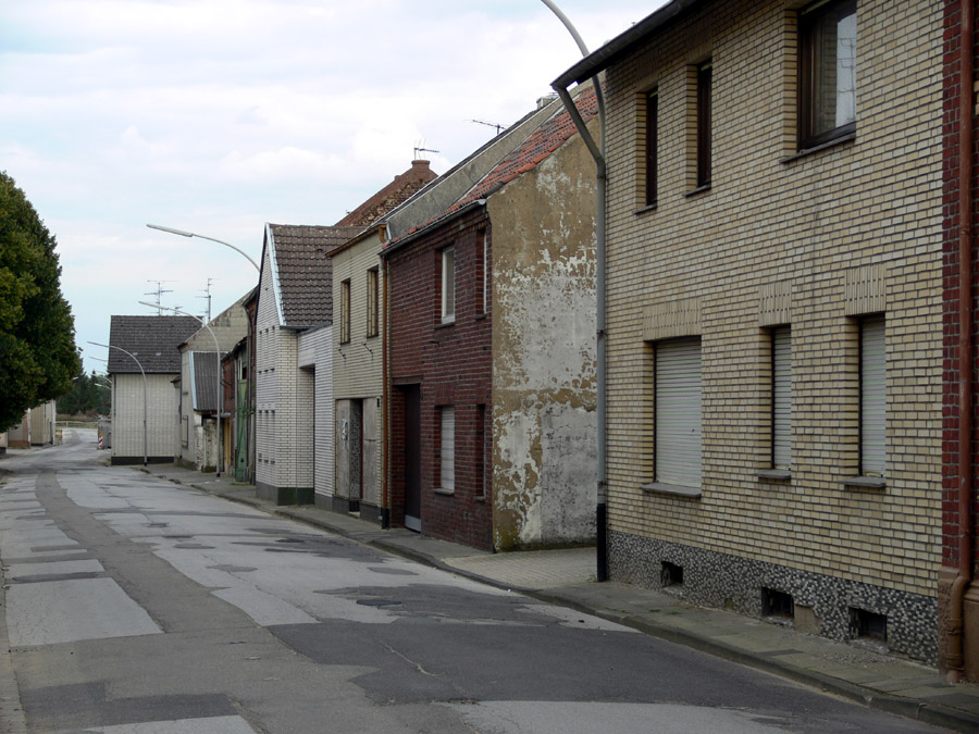 Holz - Ghosttown - Die Strasse durch den Ort