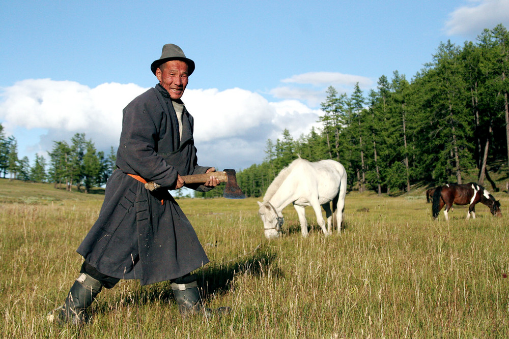 HOLZ HAKEN ... mongolia und mongolei