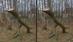 Holz-Haustier-Rohling