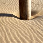 Holz im Sand