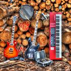 Holz-Instrumente