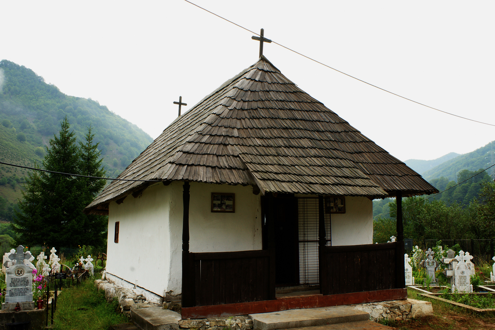 Holz Kirche Baujahr 1861