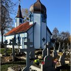 Holz Orthodoxen Kirche in Wojnowo