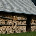 Holz vor der Hütte