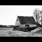 Holz vor der Hütte